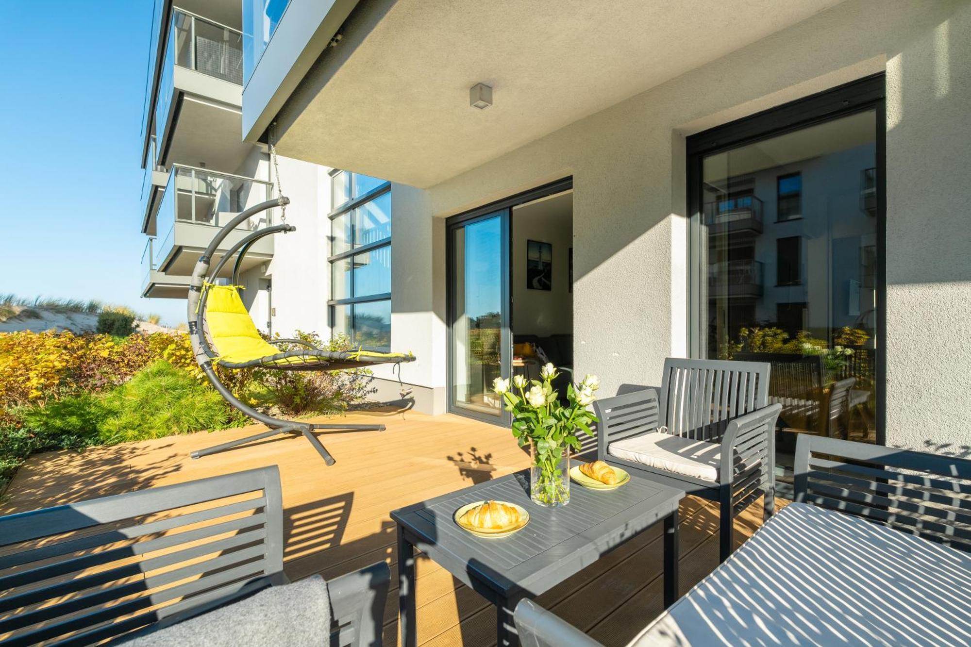 Apartment Opal Parter Z Widokiem Na Morze W Gardenia Dziwnow
