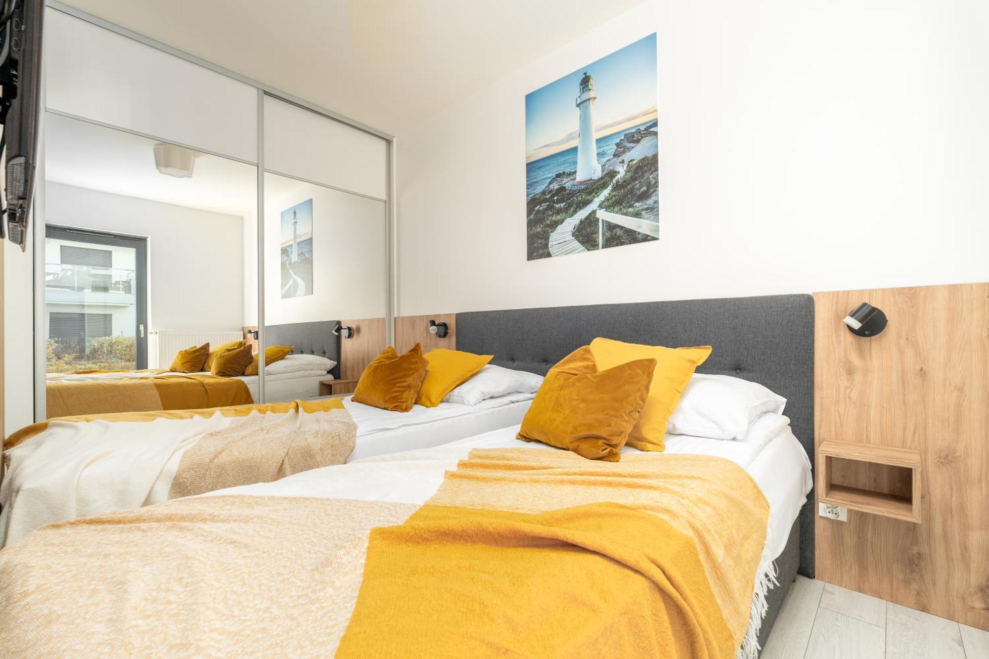 Opal Parter Z Widokiem Na Morze W Gardenia Apartment Dziwnow